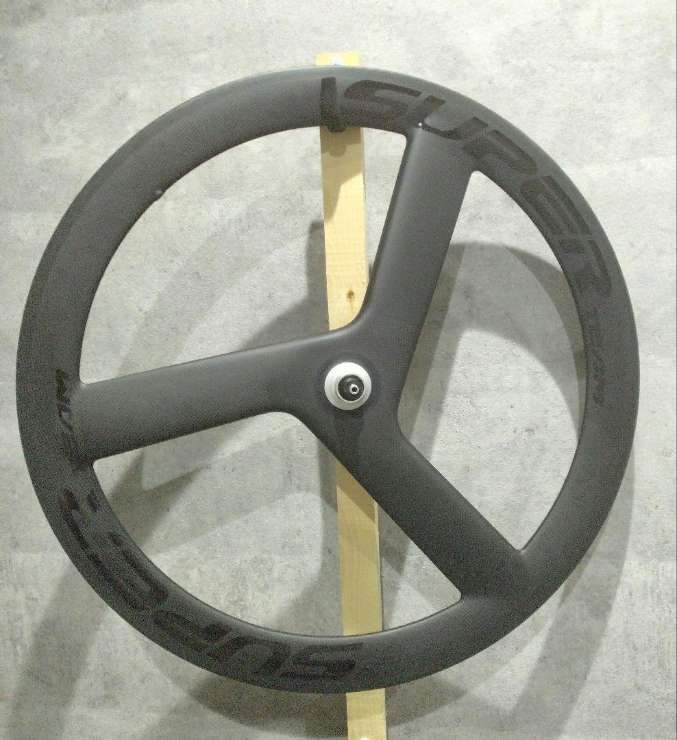 ☆スーパーチーム カーボン バトンホイール クリンチャー 700c 走行