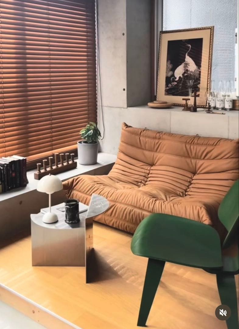 リーンロゼ ligne roset トーゴ2p ブラウン【廃盤カラー】 - メルカリ