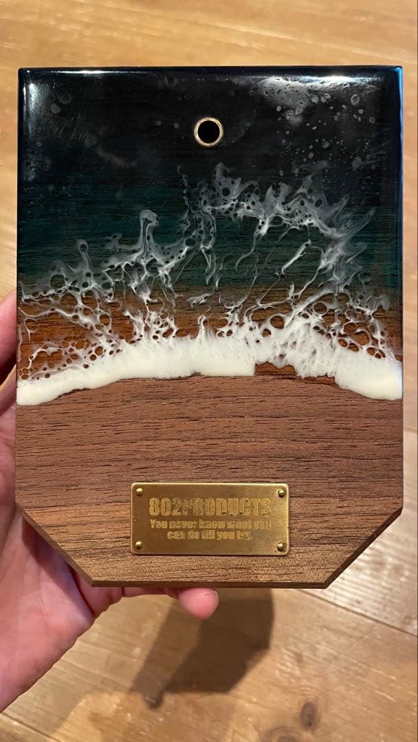 黒波 レジン ランタンスタンド ウォールナット 802PRODUCTS - メルカリ