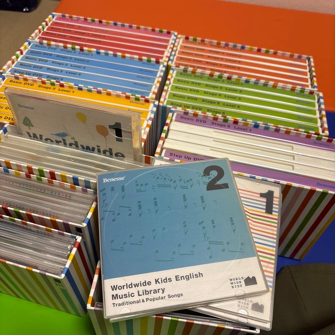 Worldwide Kids English DVDセット - メルカリ
