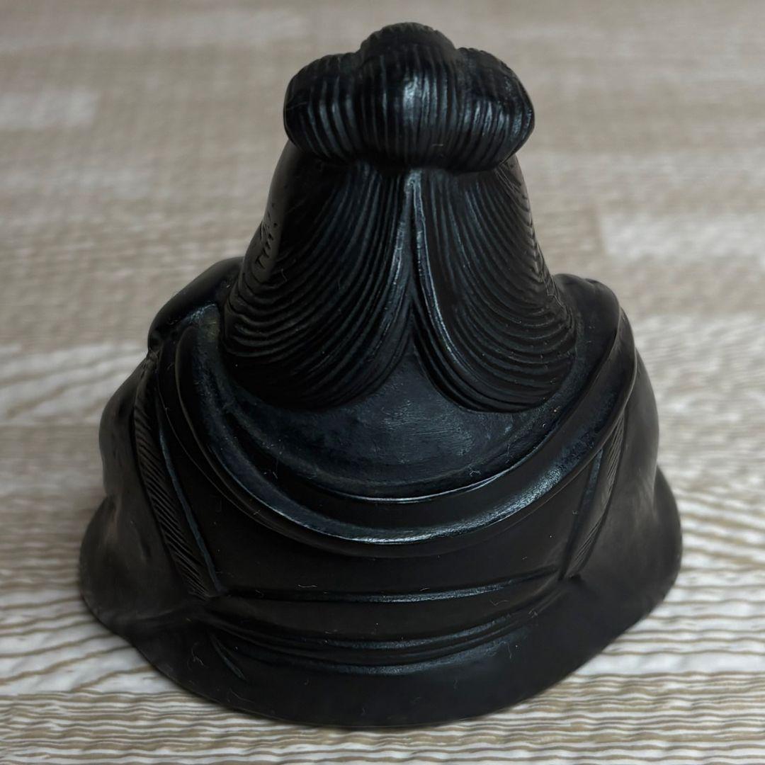 縁起物】那智黒石 七福神 像 黒曜石 置物 インテリア - メルカリ