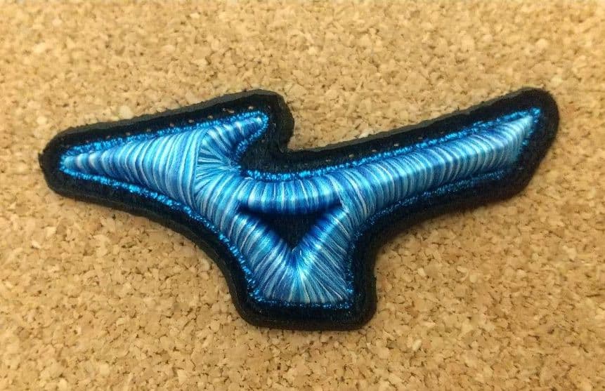 ミズノ ダイバーシティブルー グラブラベル 軟式 硬式 ストア