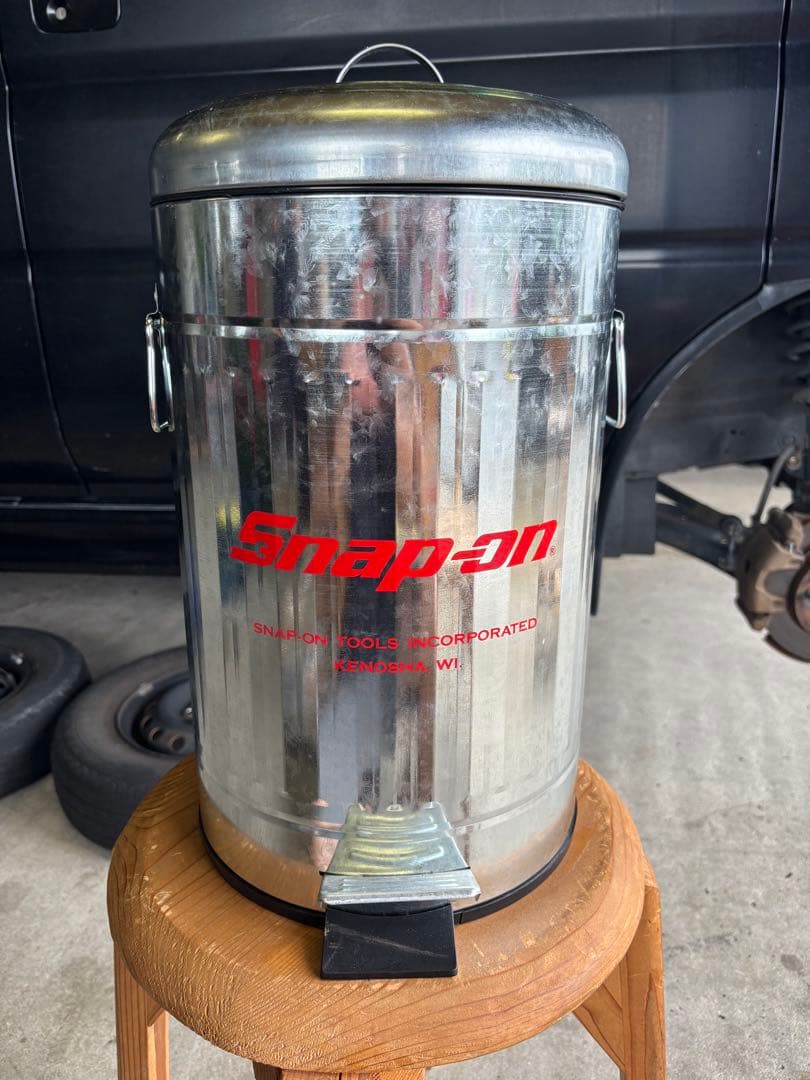 スナップオン　Snap-on スチールペダル式ゴミ箱 スナップオン スチール ペダル式 ゴミ箱 FUJ290TC Snap-on｜Yahoo