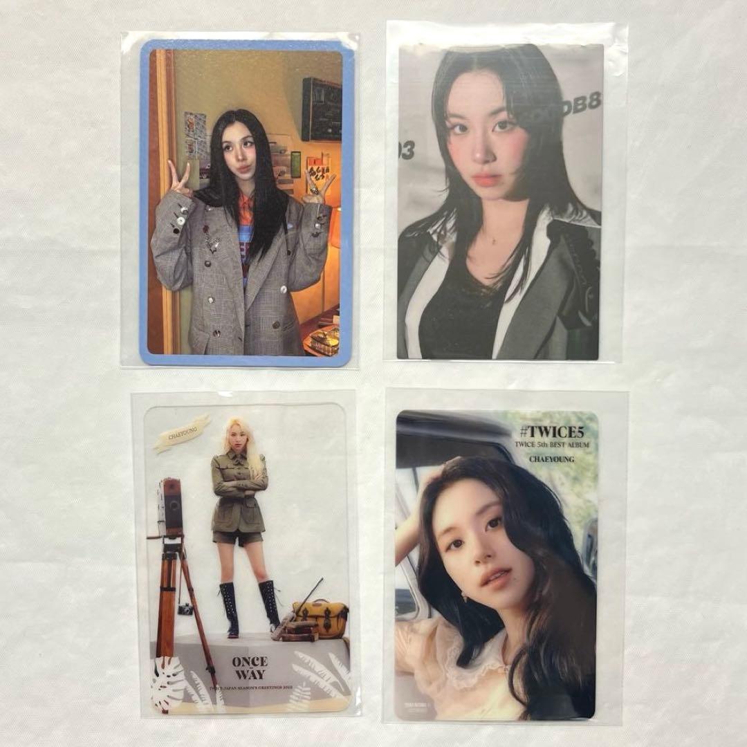 TWICE チェヨン トレカ4枚セット - メルカリ