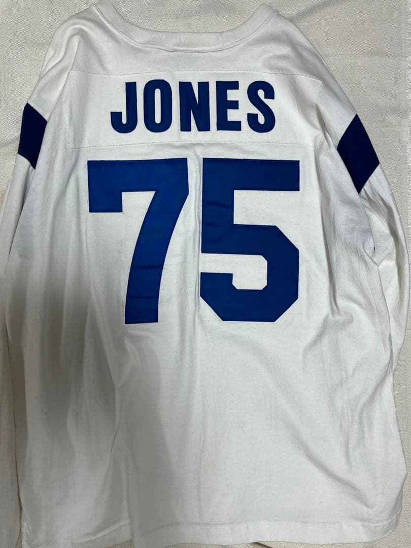 常田大希着用 90sチャンピオン フットボール シャツ XL ホワイト