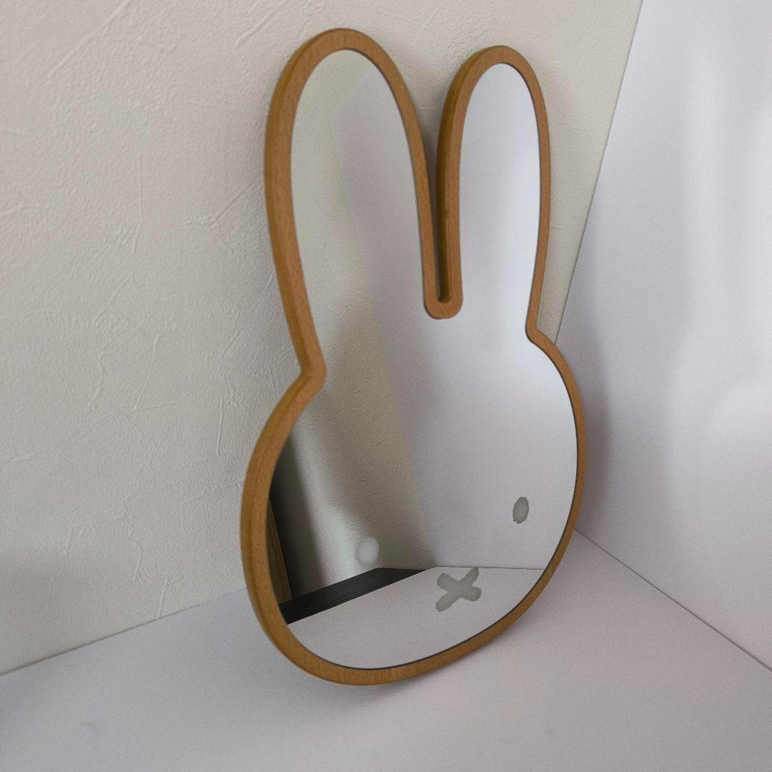 美品】ミッフィー studio CLIP ウォールミラー 鏡 壁掛け - メルカリ
