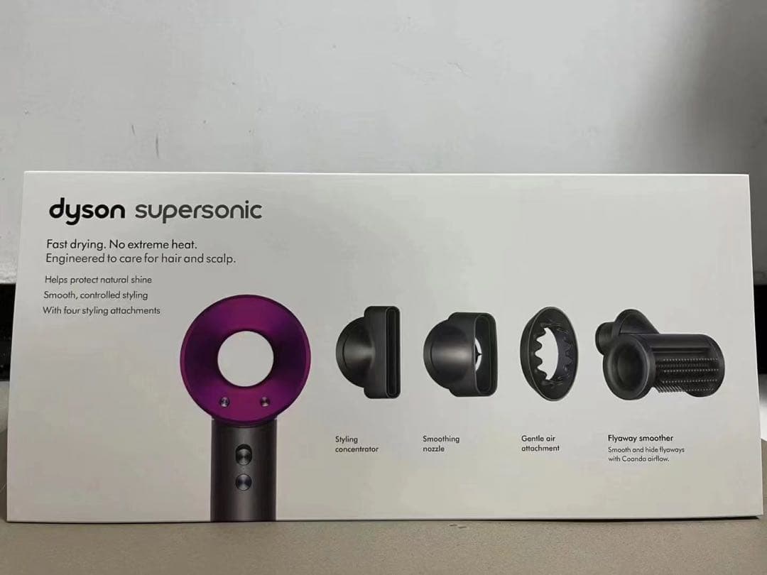 新品・未使用Dyson Airwrap HD15 ピンク（海外版） Dyson Airwrap i.d.™マルチスタイラー&ドライヤー セラミックピンク