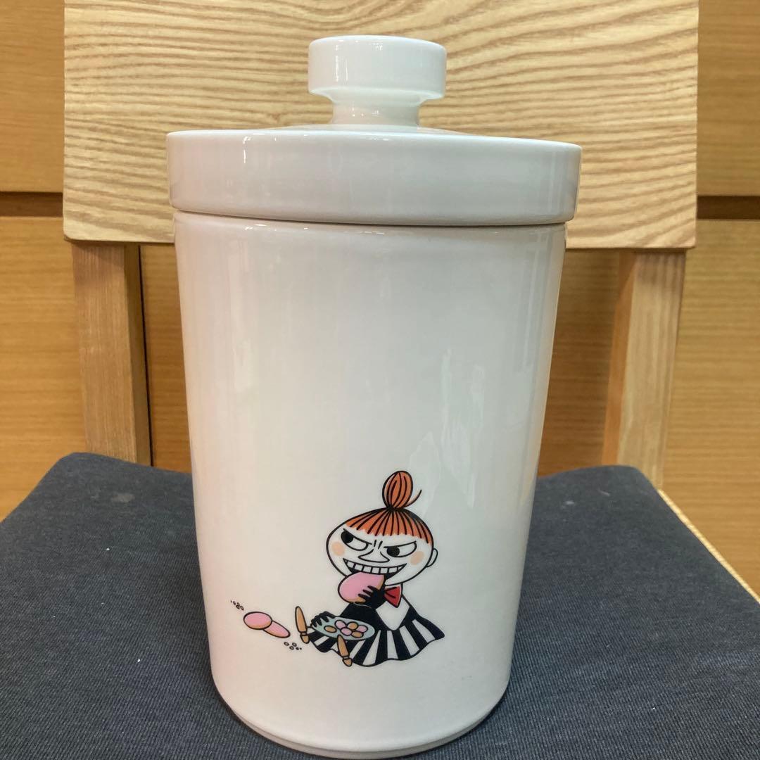 ARABIA ムーミンリトルミィ　クッキージャー　廃盤品 ARABIA×ムーミン 可愛らしいクッキージャーが新入荷致しました