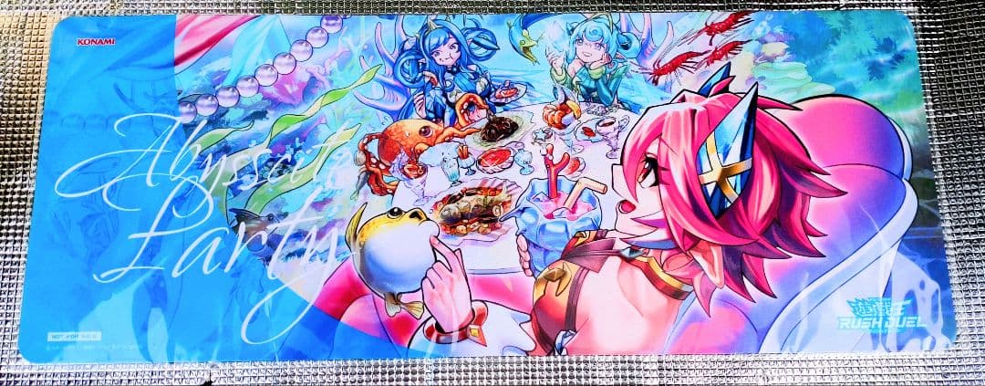 遊戯王 ラッシュデュエル アビスカイトパーティ プレイマット