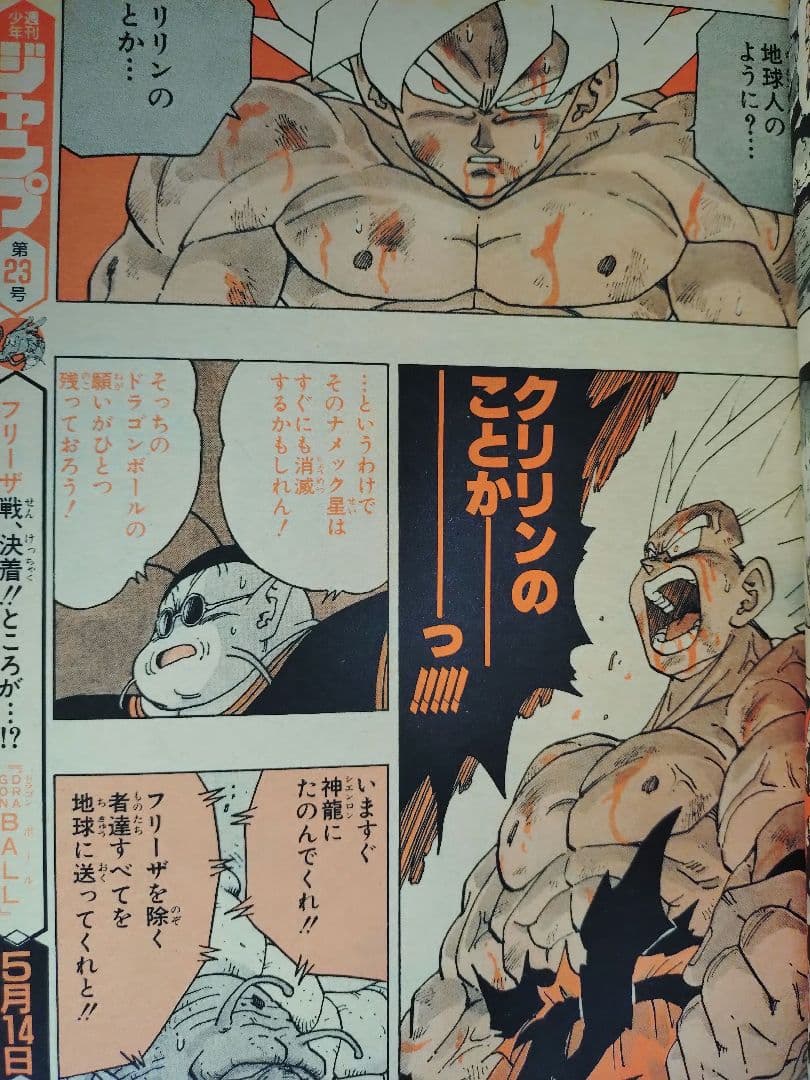当時物【週刊少年ジャンプ1991年21·22号】ドラゴンボール フリーザ編 c