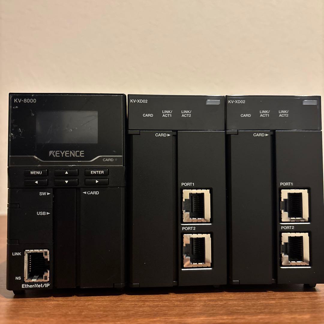 電源ユニット KEYENCE KV-8000 PLC + KV-XD02 Data utilization unit - KV-XD02 | KEYENCE America