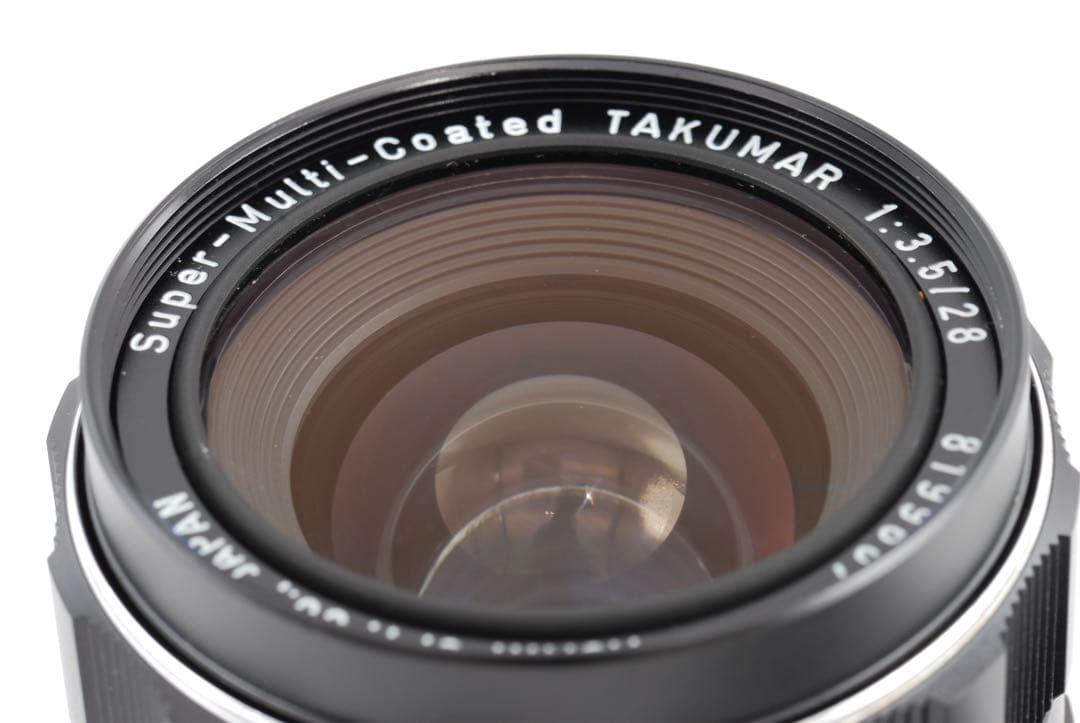 整備済】PENTAX Asahi Takumar 28mmF3.5/黄変除去