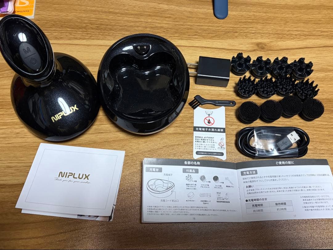 NIPLUX EMS HEAD SPA 美顔器 - メルカリ