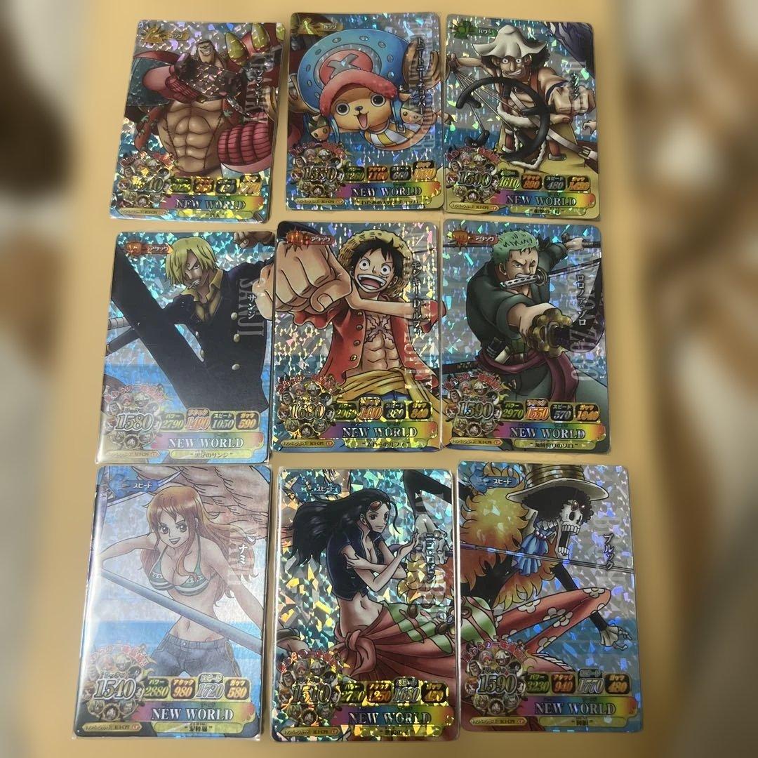 セット売り】ワンピーベリーマッチIC 第一弾 CP 麦わらの一味