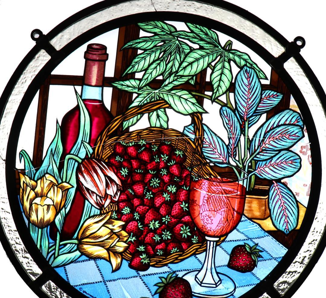ストロベリーと赤ワイン ダブルリム製 ヴィンテージステンドグラス極稀少 初期作品 お酒】ピノ・ノワール スペシャル セレクション 2024 ボックス入り