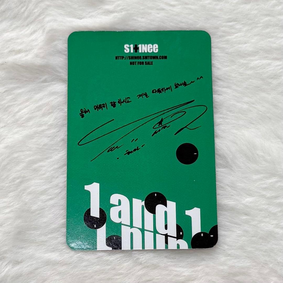 新品】 SHINee テミン TAEMIN 1and1 トレカ 幼少期 韓国 - メルカリ