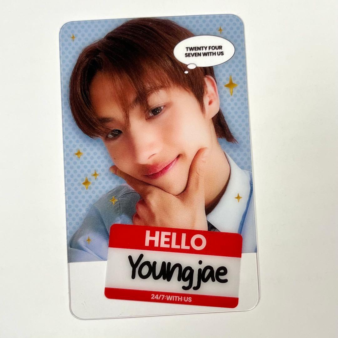 TWS Qoo10アルバム特典クリアトレカ ヨンジェ - メルカリ