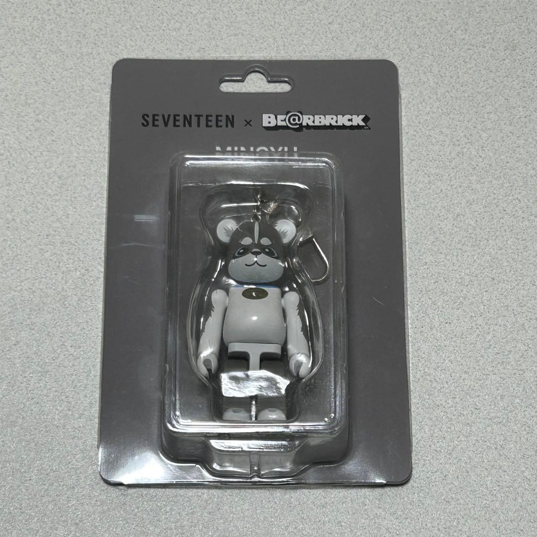 新品未開封 SEVENTEEN BE@RBRICK ミンギュ ベアブリック - メルカリ