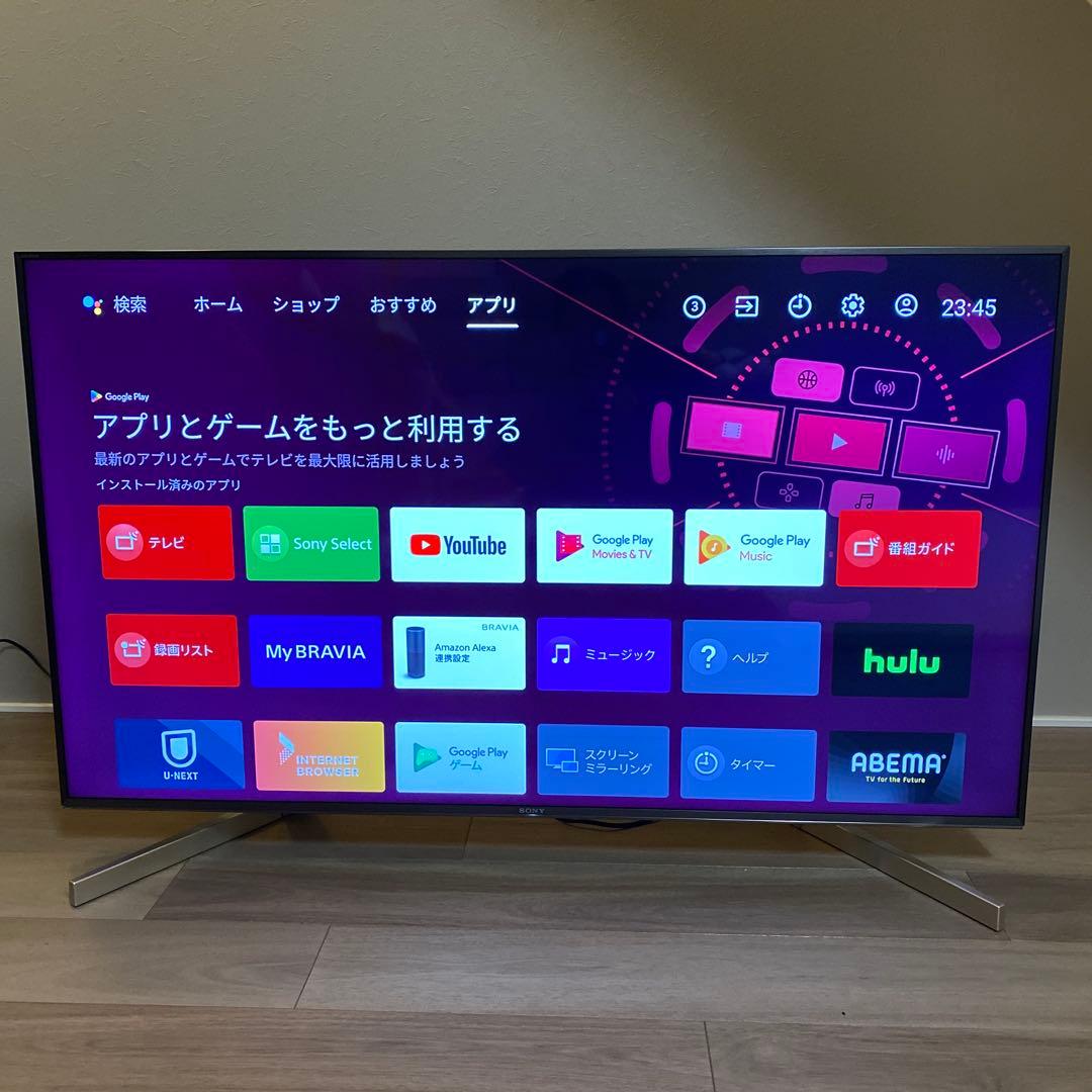 BRAVIA 大型液晶テレビ 49インチ　2018年製 Amazon | ソニー 49V型 液晶 テレビ ブラビア 4K Android TV機能搭載