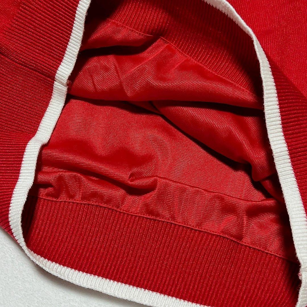 新品 マルボン Malbon golf ゴルフ 裏地付トップス レッド L - メルカリ