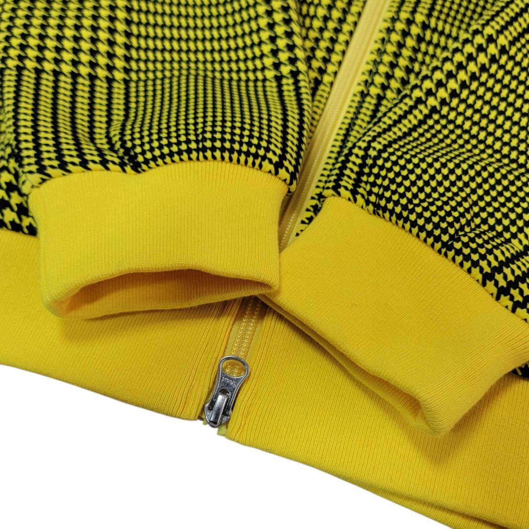 ほぼ未使用 ジャックバニー グレンチェック柄 ダンボールスウェット