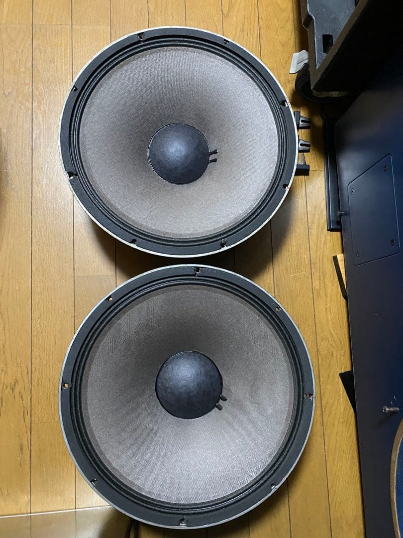 JBL 38cmコーン型ウーファーユニット 130A ペア ▽ 71EC6-10 中古] JBL 130A 8Ω 38cm ウーファー ペア