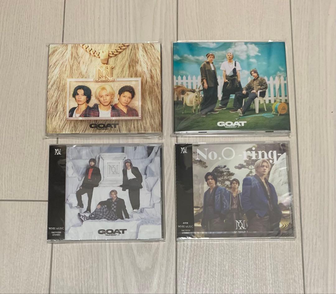 Number_i GOAT No.〇-ring- CD - メルカリ