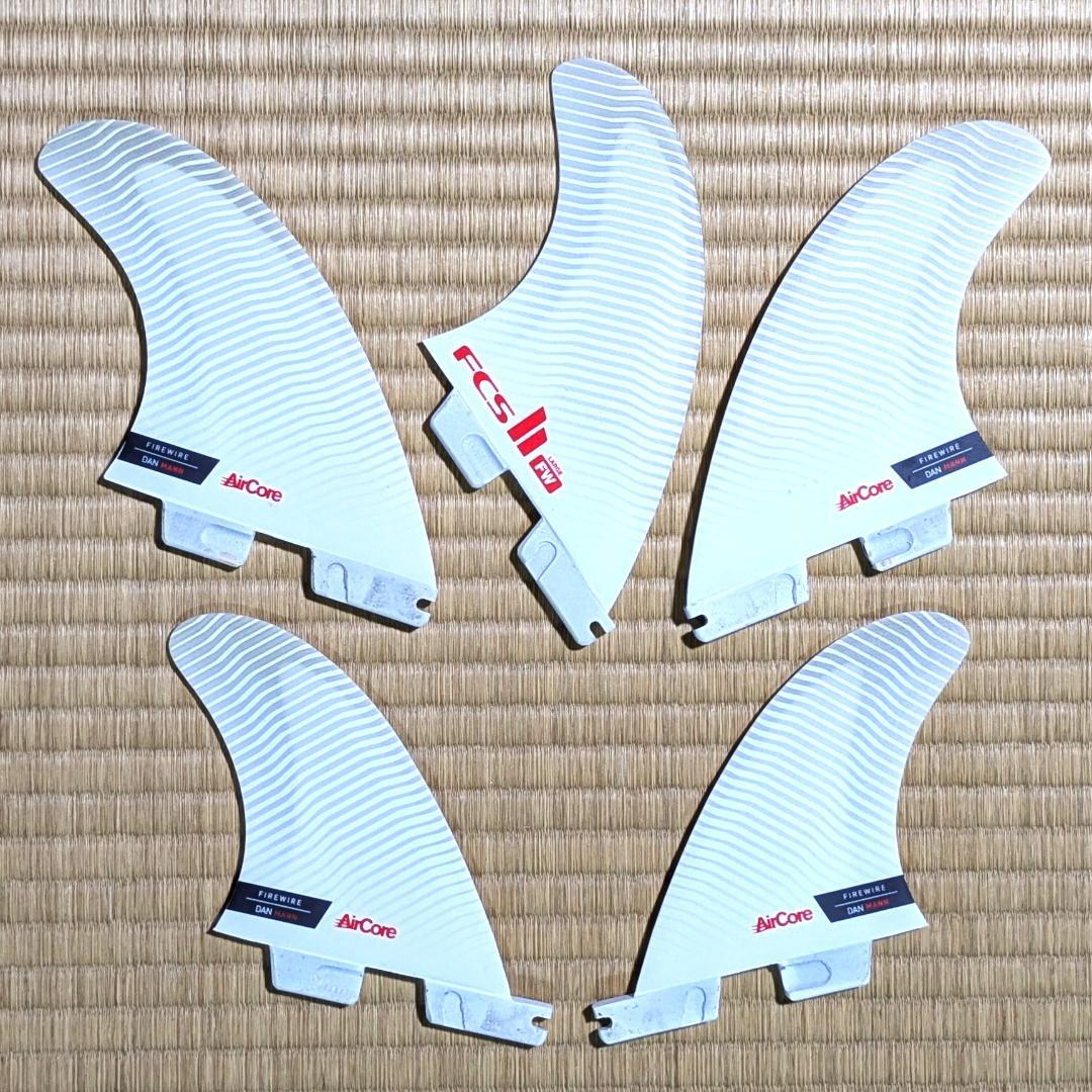 FCS II FW ダンマン PC AirCore 5フィンセット Lサイズの通販はau PAY