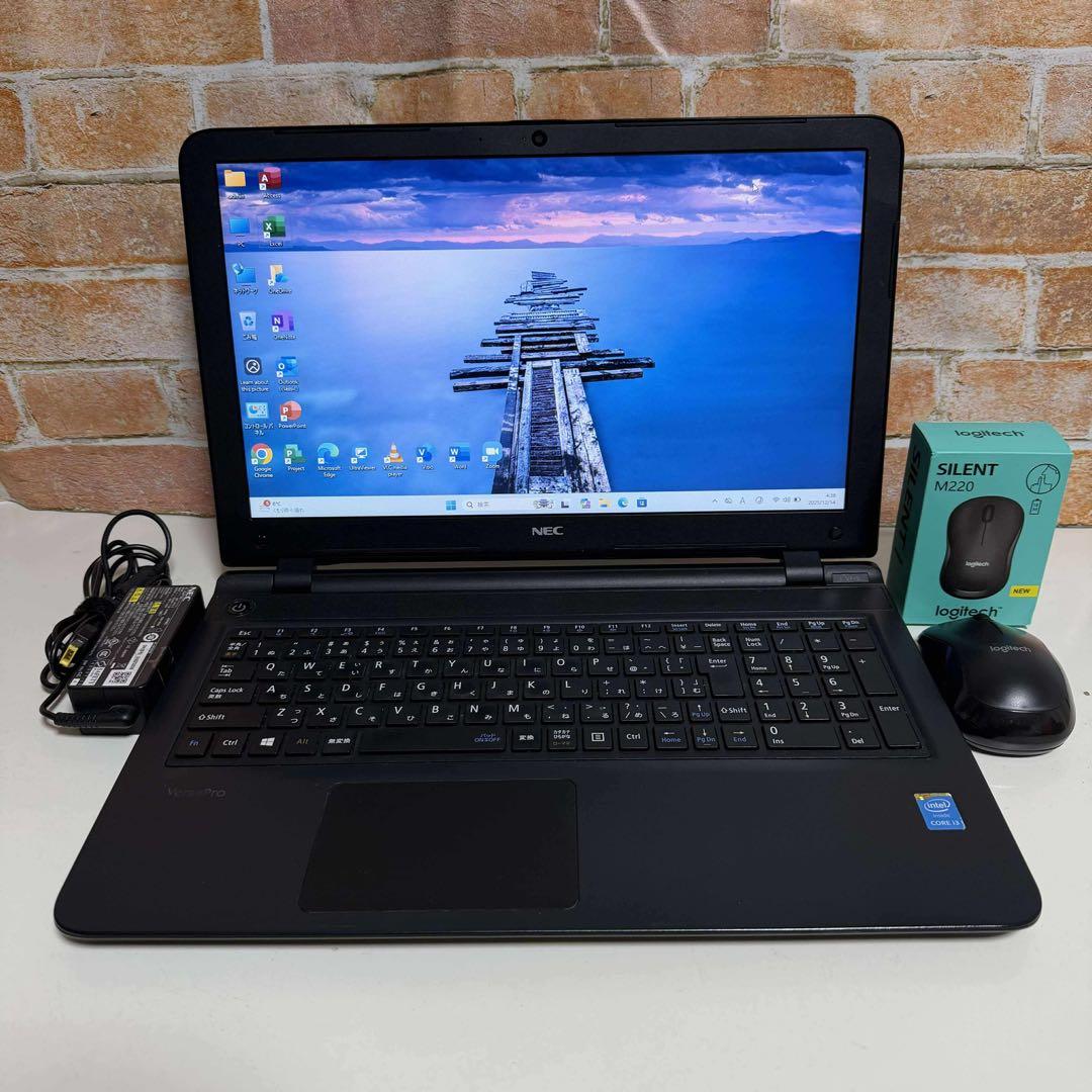 NECノート PC WebカメラSSDサクサク起動　Windows11オフィス付 Windows11オフィス2024年WebカメSSDサクサク起動NECノートPC | Buyee