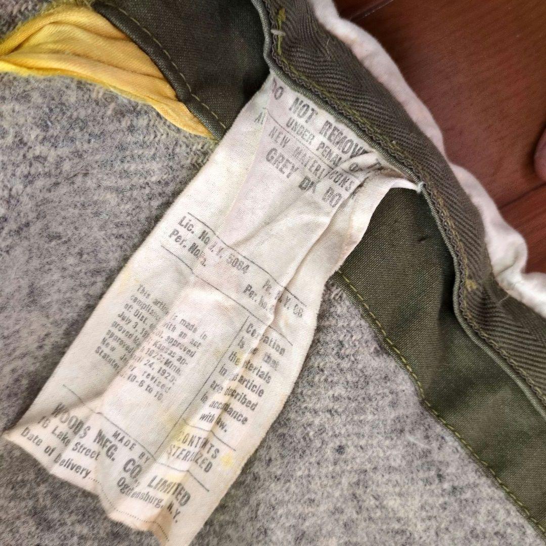 WOODS ウッズ ヴィンテージ ミリタリー 米軍 寝袋 シュラフ