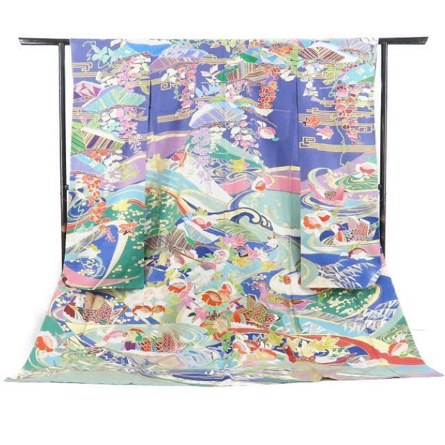 B5-2 三五サイズの官女きれいで豪華な衣装三段飾り人形三人官女-3点