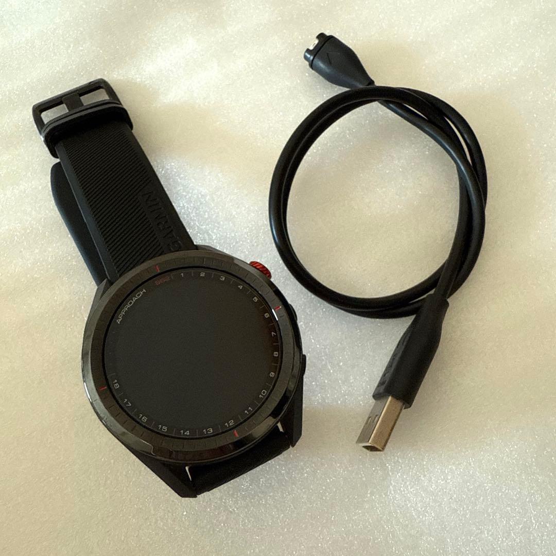 半額以下⭐︎Garmin Approach S62 ブラック　ゴルフGPSウォッチ GARMIN（ガーミン） 公式 Approach S62 Black Suica 対応 アプローチ