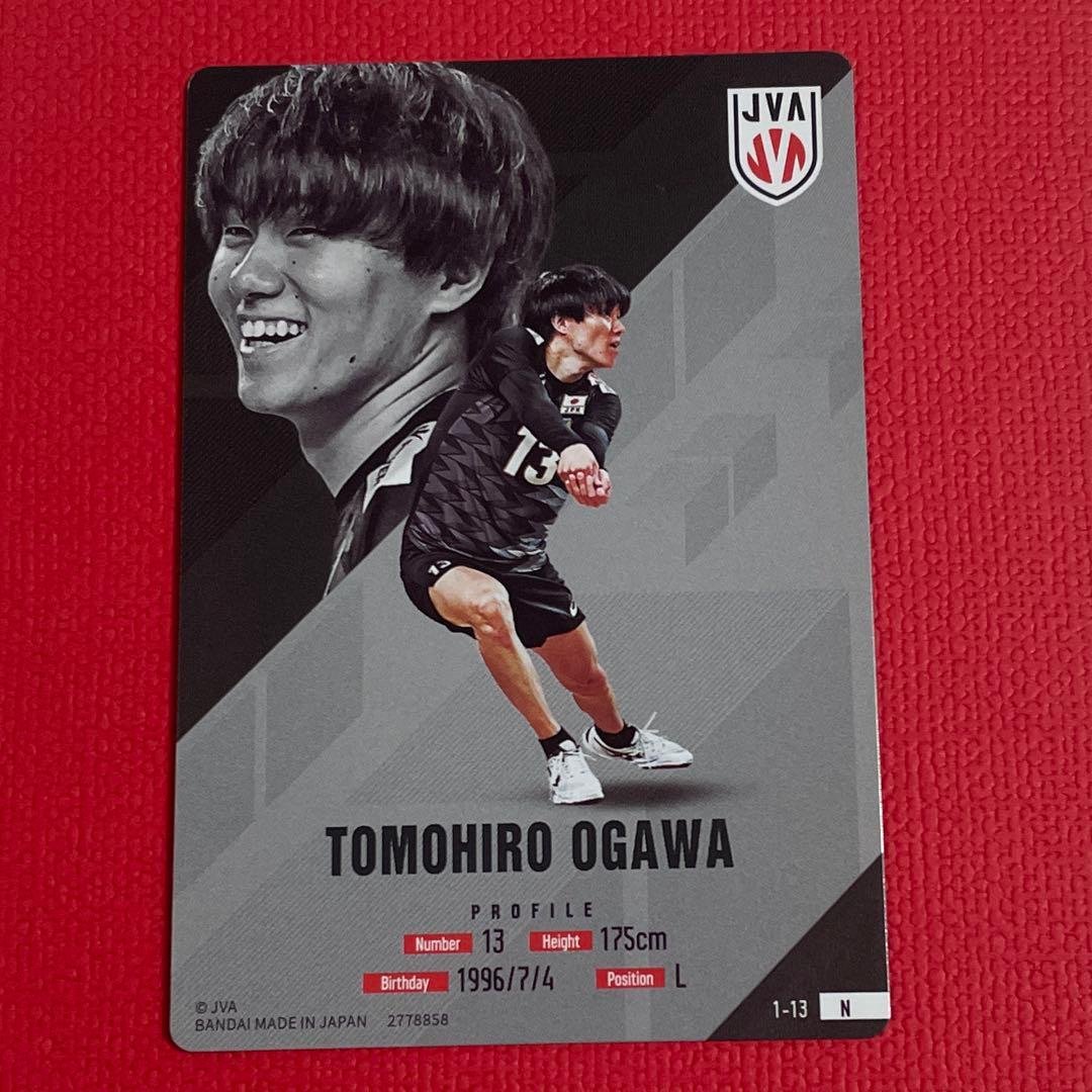 バレーボール男子日本代表 ウエハースカード 小川智大 - メルカリ