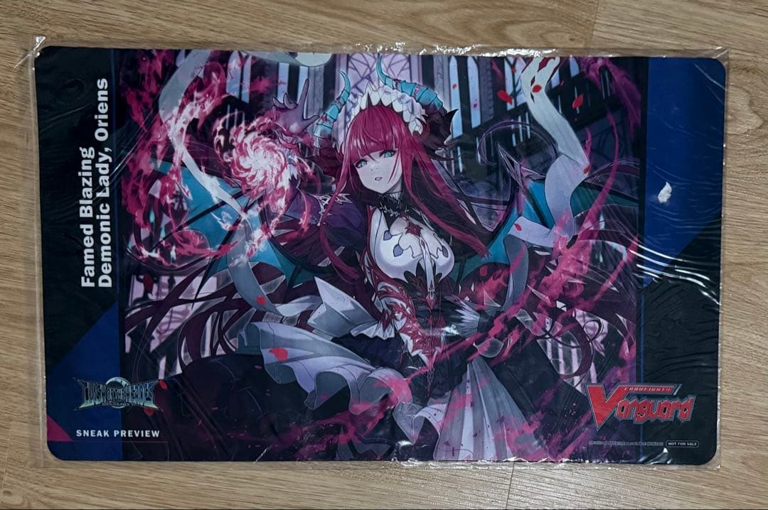 ヴァンガード　麗焔魔嬢 オリエンス プレイマット　英語版 海外限定 D-BT11/006 麗焔魔嬢 オリエンス RRR | ヴァンガード,Dシリーズ