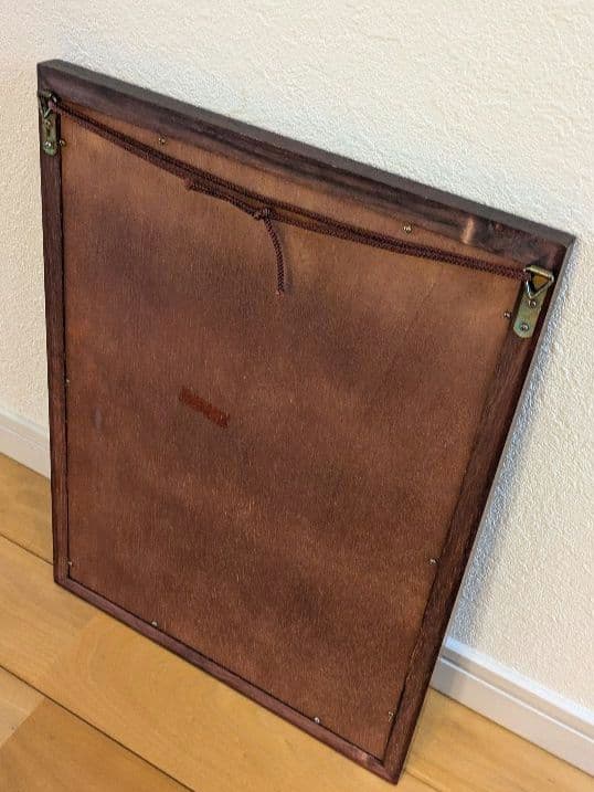 ウォールミラー アメリカ製 ステンドグラス装飾