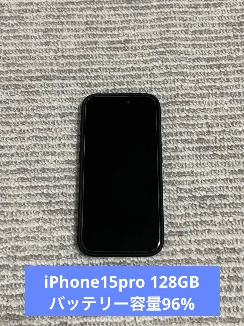 【美品】iPhone 15 Pro 128GB Amazon | 【整備済み品】 Apple iPhone 15 Pro 128GB ブラック