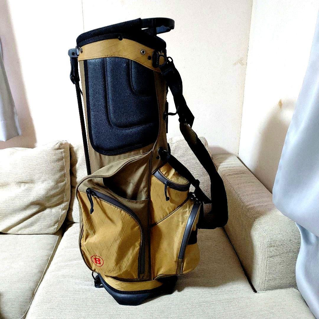 ブリーフィングキャディバッグCR-4☆9.5型☆コヨーテ希少カラー☆3点