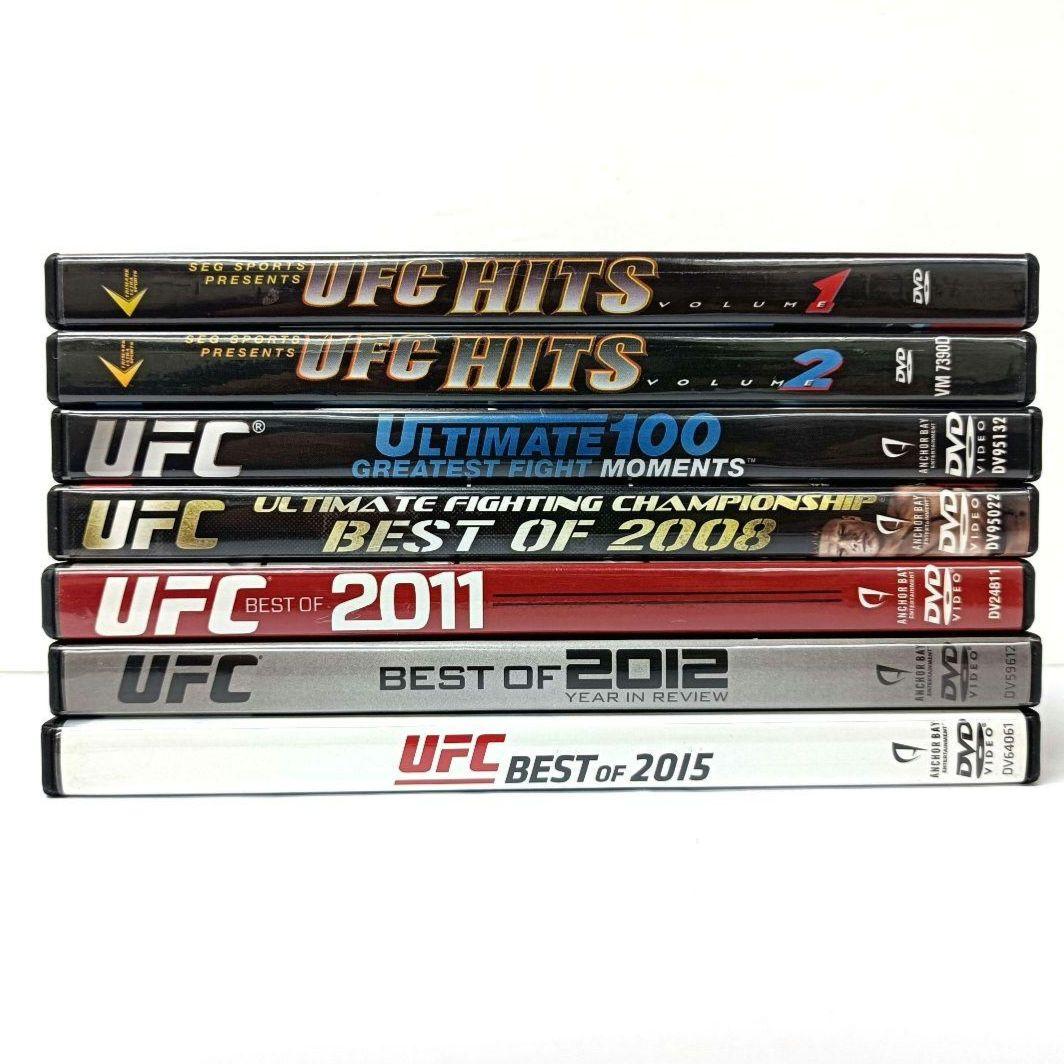 UFC HITS UFC 総合格闘技 輸入盤DVD まとめ売り 7点セット - メルカリ