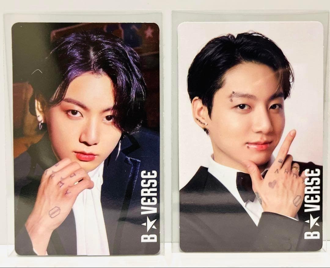 ジョングク JUNG KOOK トレカ2種セット BTS B☆VERSE - メルカリ