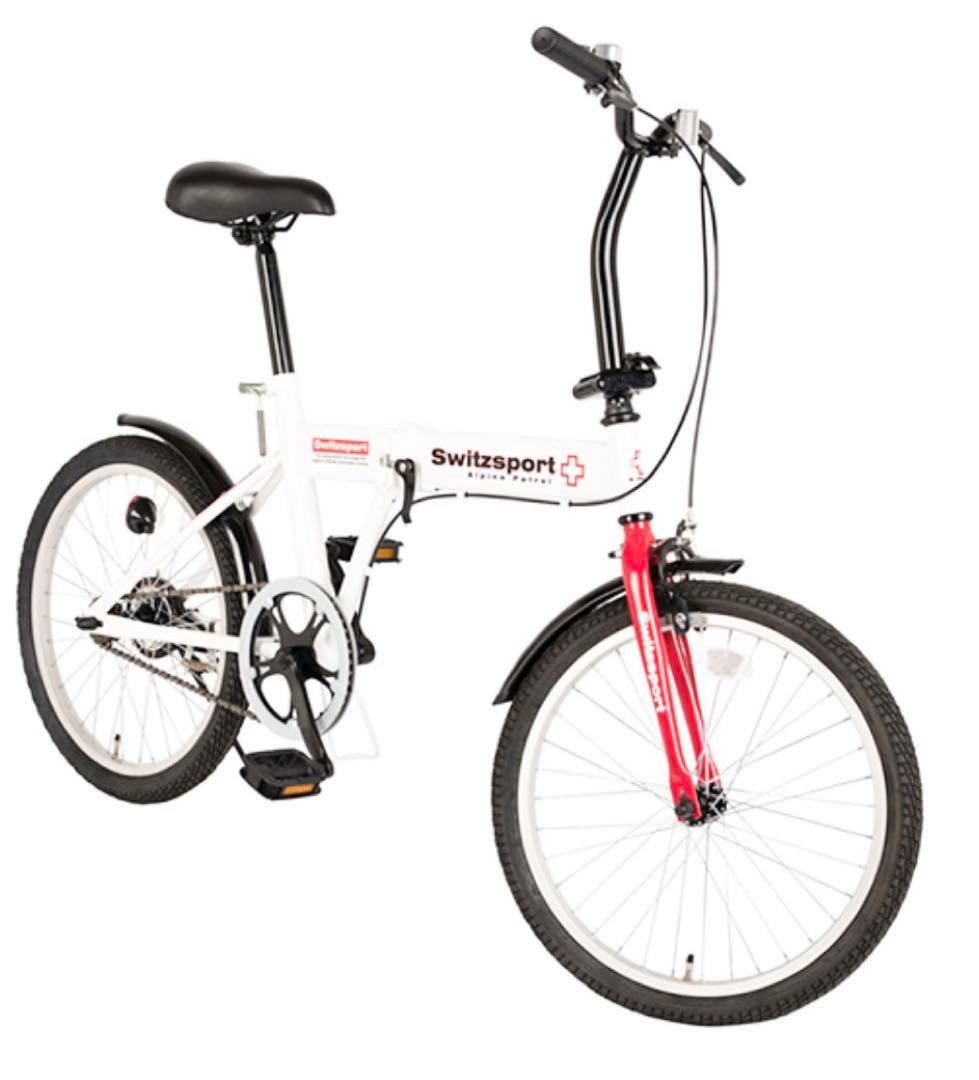 新品未使用！スウィットスポートSwitzsport 折りたたみ自転車 20インチ KCD | 折りたたみ自転車 スウィツスポート M20 （SW-M20）