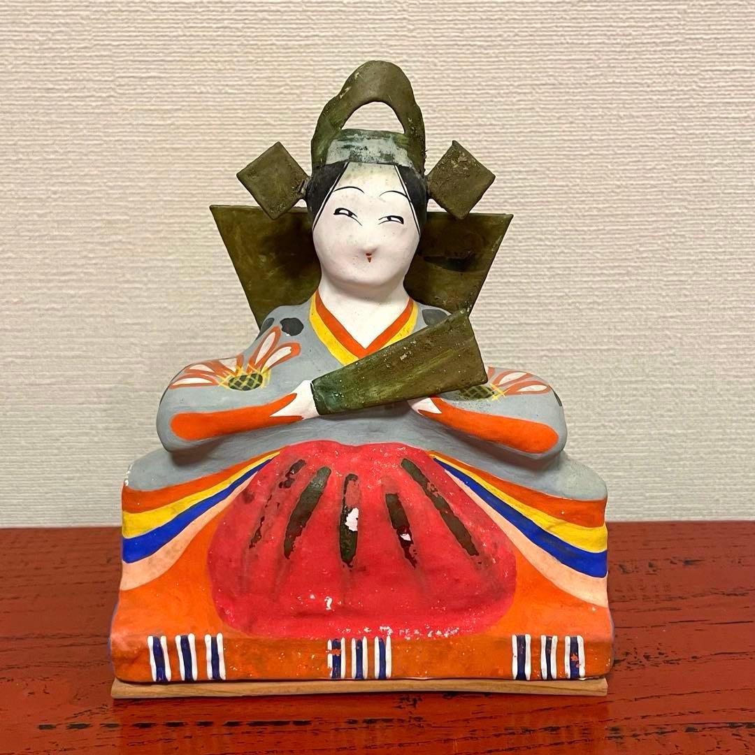 張り子 三春張子 橋本広司 雛人形（中） ひな祭り お雛様 民藝 - メルカリ