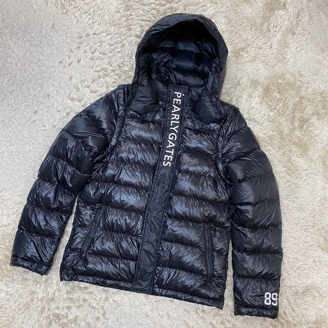 パーリーゲイツ ダウンジャケット ゴルフウェア ブラック 6 ダウン