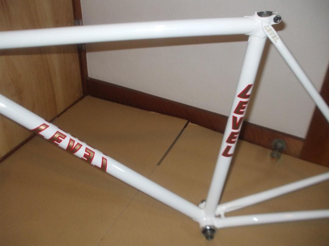 LEVEL ピストフレーム 2020年製造 クロモリ フレーム njs 競輪 - メルカリ