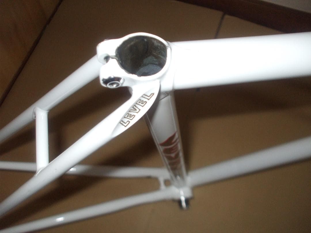 LEVEL ピストフレーム 2020年製造 クロモリ フレーム njs 競輪 - メルカリ
