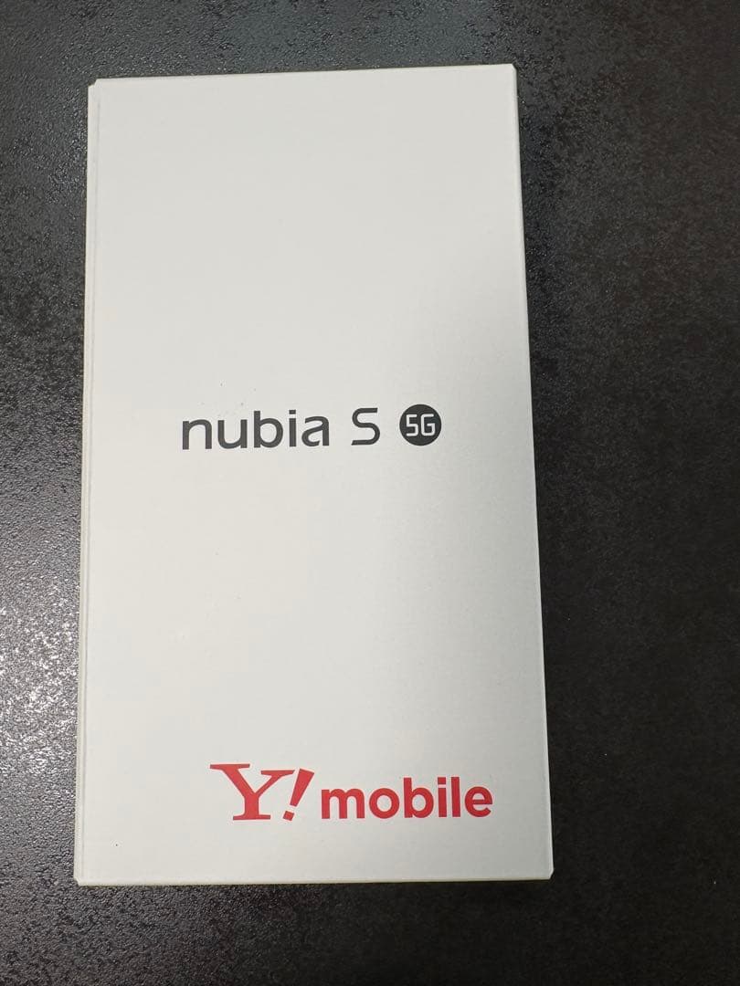 ✨️新品未使用✨️nubia S 5G 本体　ホワイト Xiaomi（シャオミ） 「新品-SIMロック解除済」nubia S 5G A403ZT Y