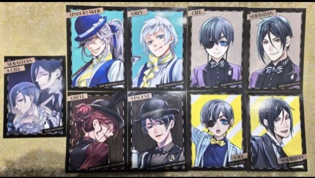 黒執事 Black Label 特典 フォトカード コンプリート - メルカリ