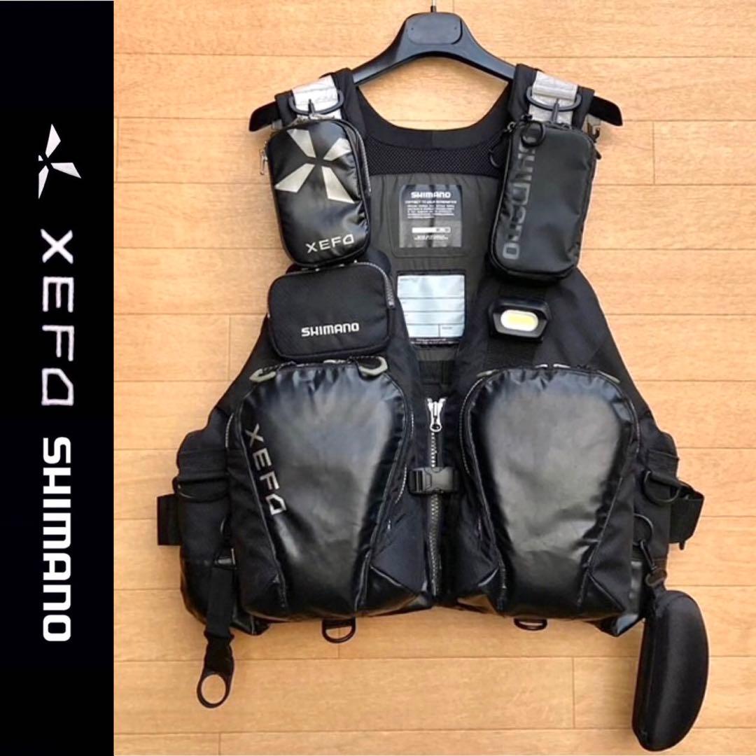 シマノ XEFO サーフトリッパーベスト フローティングベスト ダブルポーチ ヒラメファン必見！】サーフゲームに徹底追求した「究極のゲームベスト