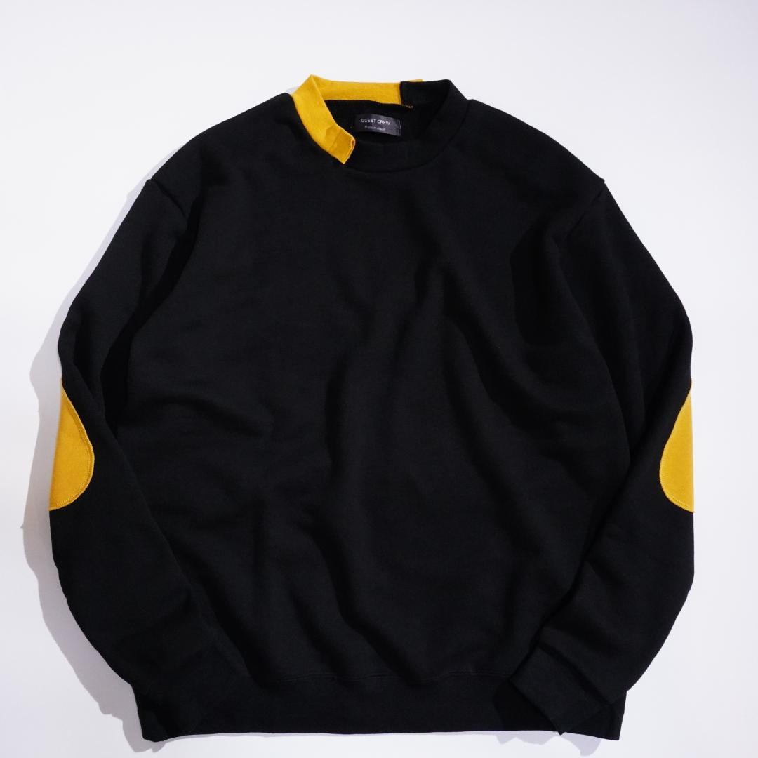 SPRING リメイク スウェット イエロー 黒 黄色 - メルカリ