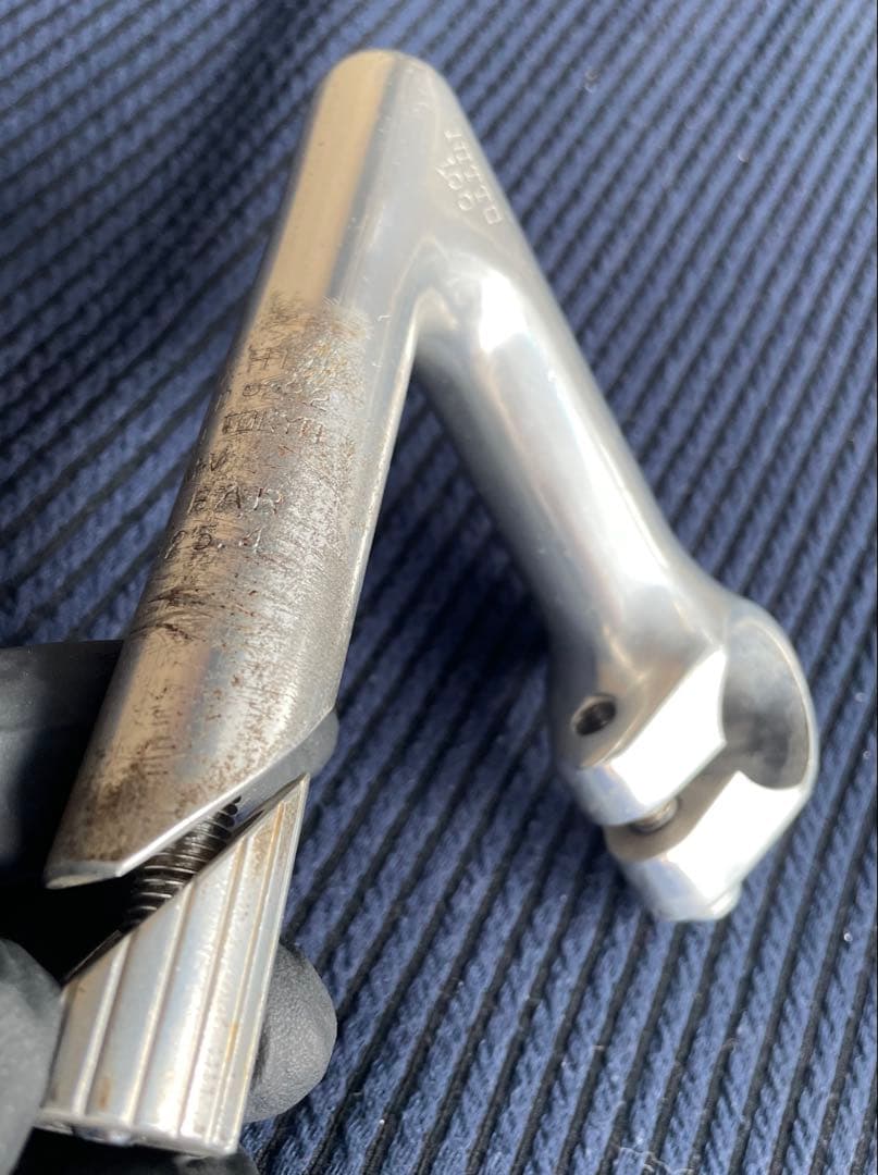 NJS NITTO 100mm 58° 軽合ステム 競輪 ピスト ロードバイク - メルカリ