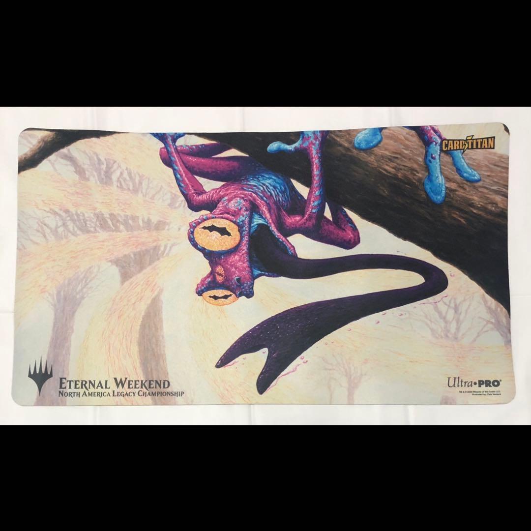 mtg プレイマット 超能力蛙 レガシー eternal weekend - メルカリ